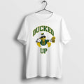 Official The Duck Oregon Duck Mascot Ducked Up Parody Logo