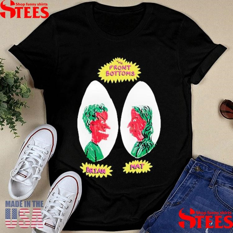 The Front Bottoms Brian Mat Cartoon Shirts