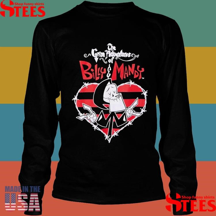 The Grim Adventures Of Billy And Mandy Grim Heart T-shirt