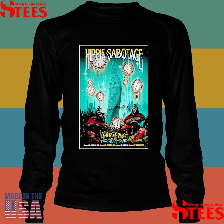 The Hippies Echoes Of Time European Tour 2025 T-shirt