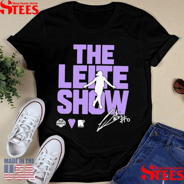 The Leite Show Carla Leite Golden State Valkyries Round21 T-shirt