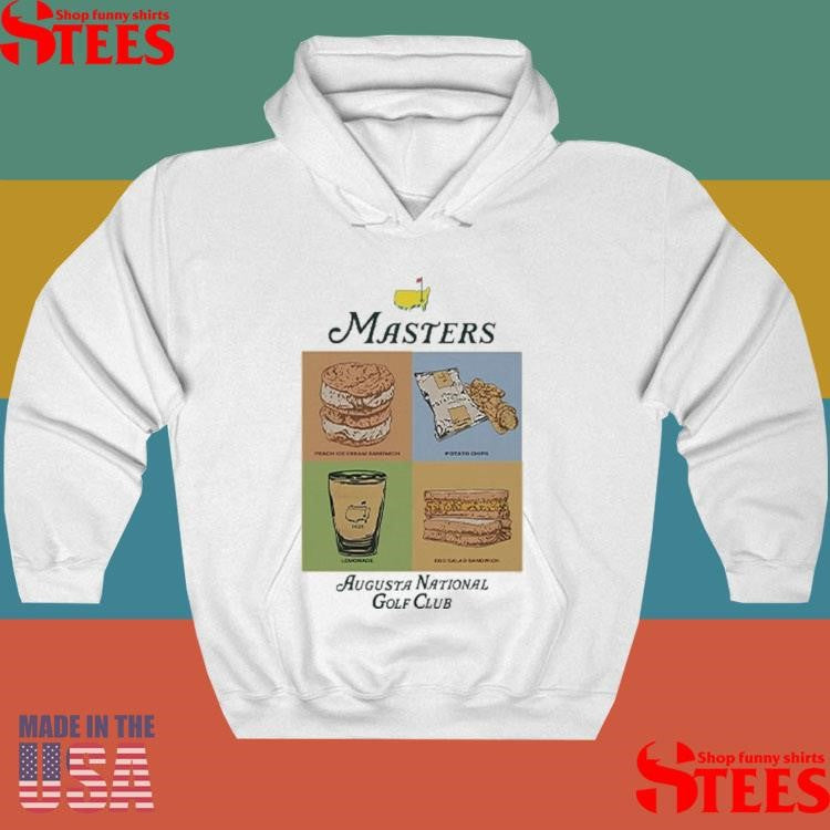 The Masters Augusta National Golf Club Food List Shirts