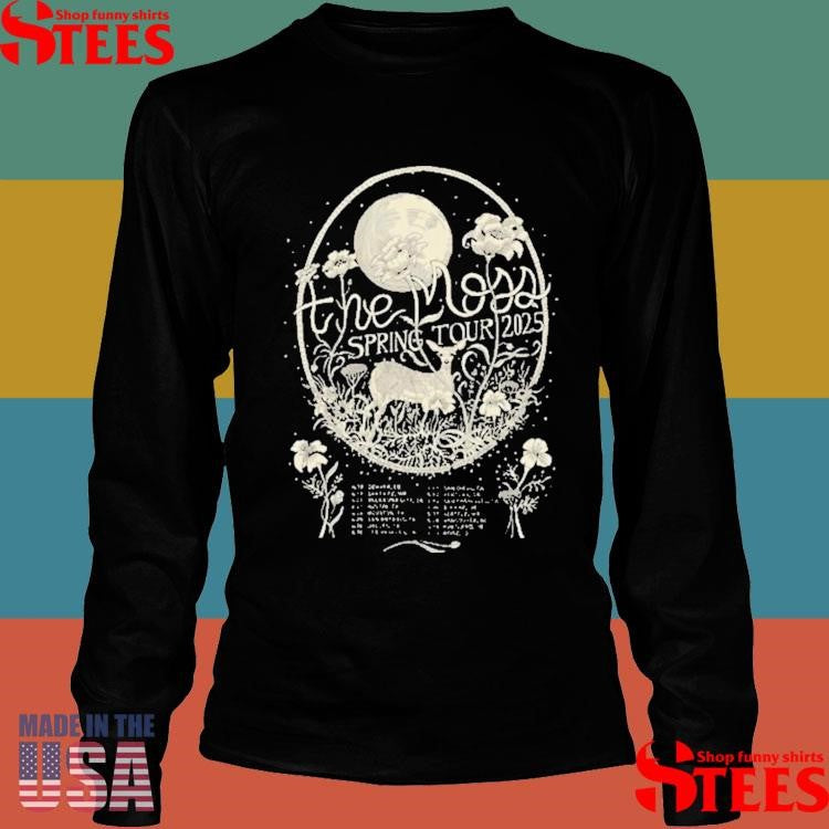 The Moss 2025 Spring Tour Shirts