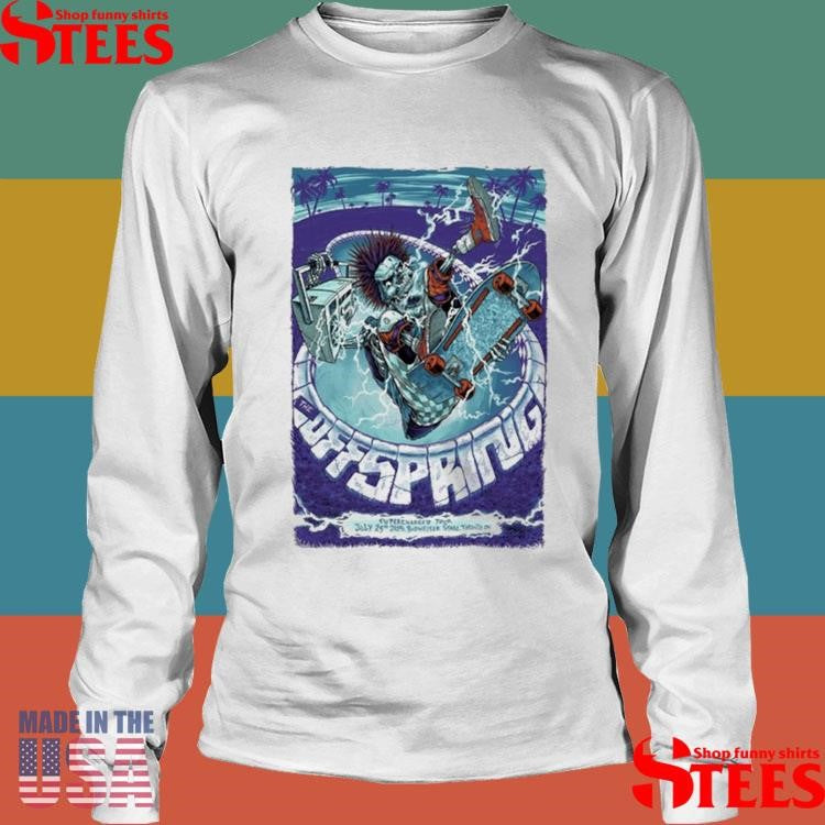The Offspring At Budweiser Stage On Jul 23 2025 T-shirts