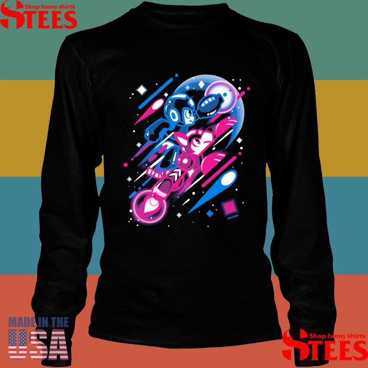 The Rockman Is Here Mega Man T-shirt
