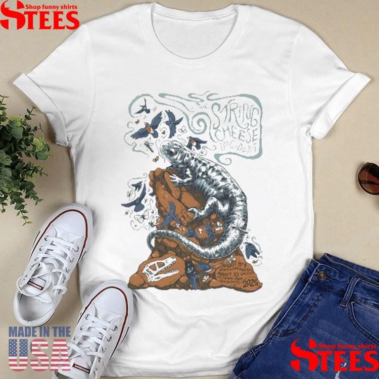 The String Cheese Incident Aug 8-9 2025 In Vail Co T-shirts