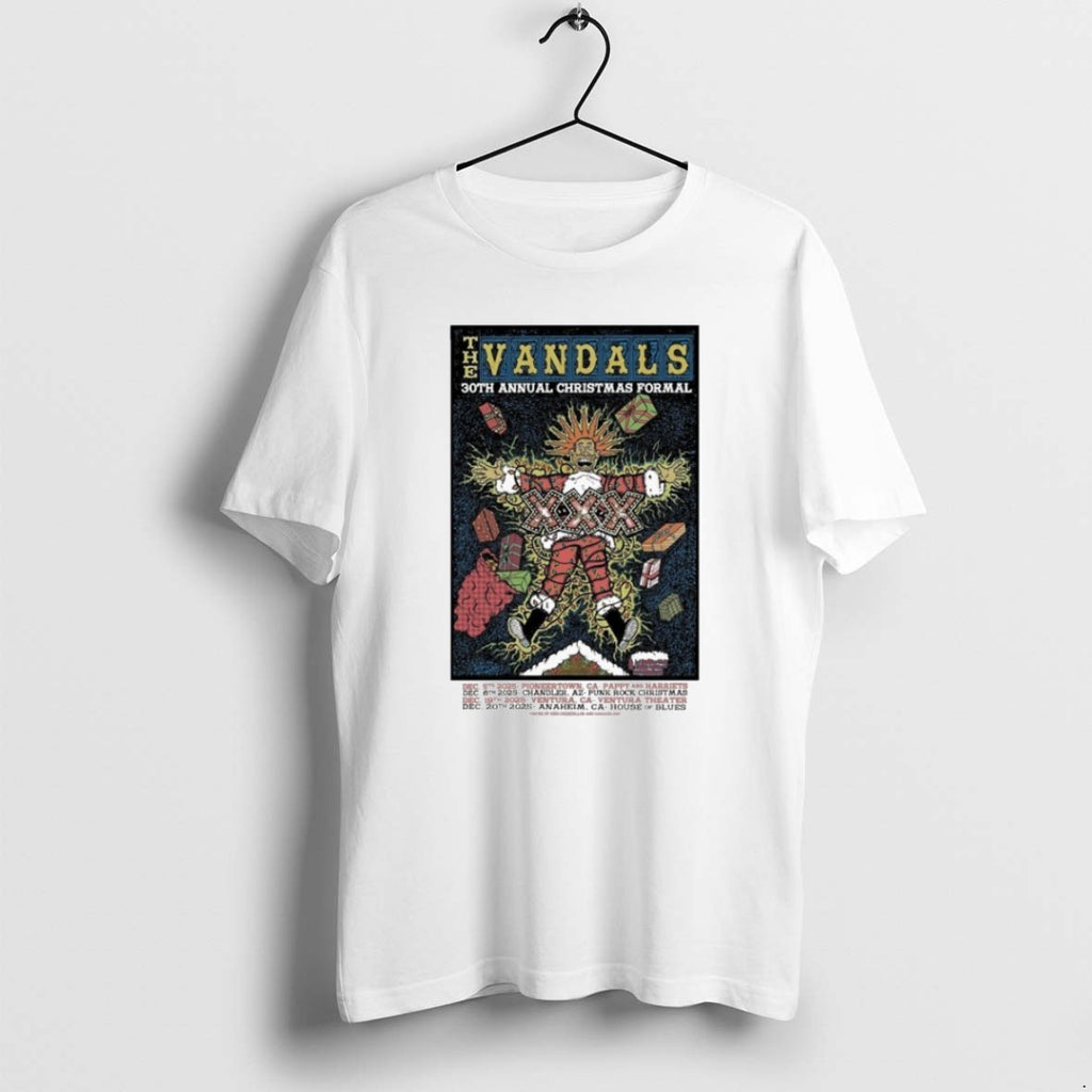 Official The Vandals 30th Annual Christmas Formal Dec 19 2025 In Ventura Ca