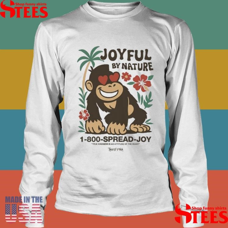 Tism Joyful By Nature Island T-shirt