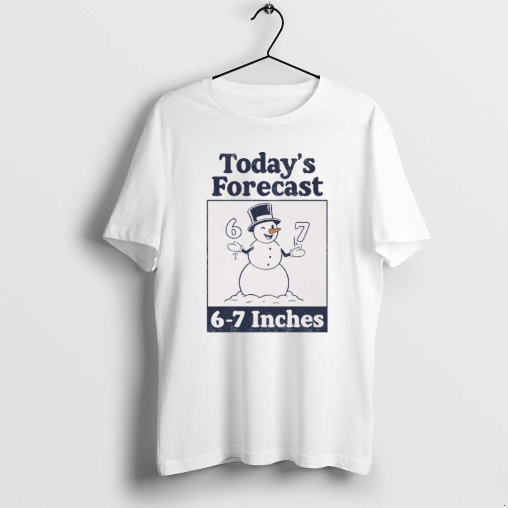 Official Todays Forecast 6 7 Inches Snowman