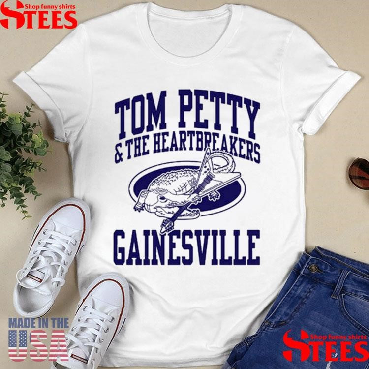 Tom Petty & The Heartbreakers Gainesville Florida Gator Shirts