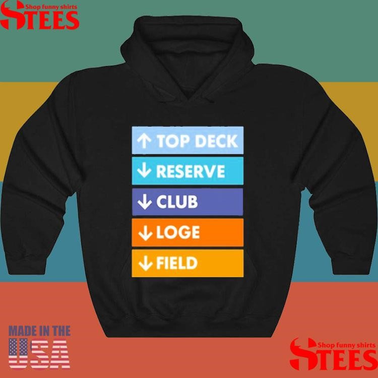 Deck Reserver Club Loge Field T-shirt