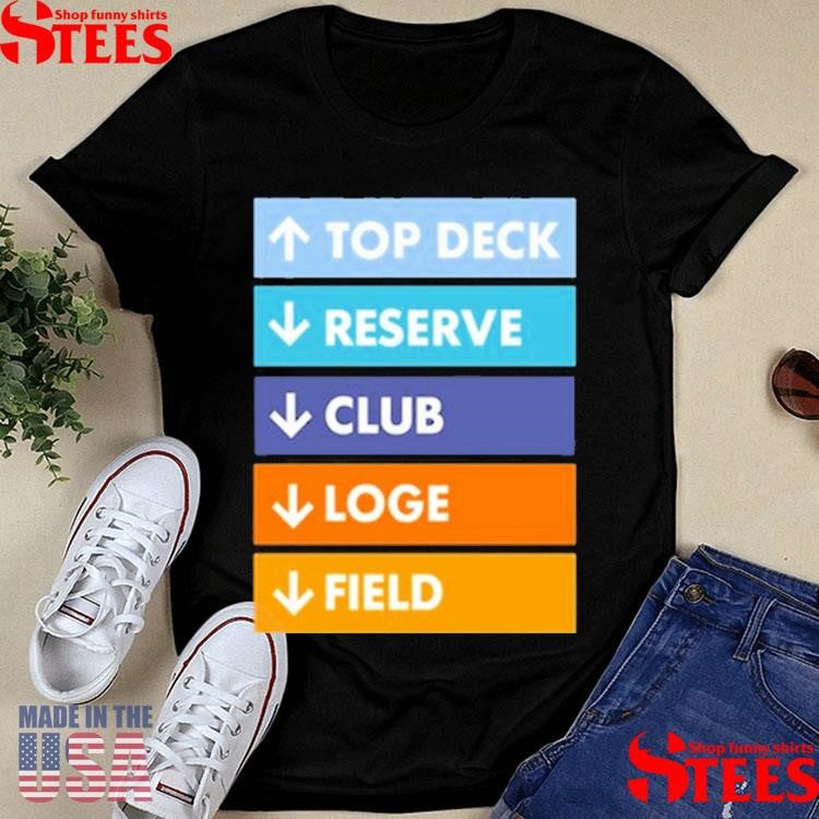 Deck Reserver Club Loge Field T-shirt