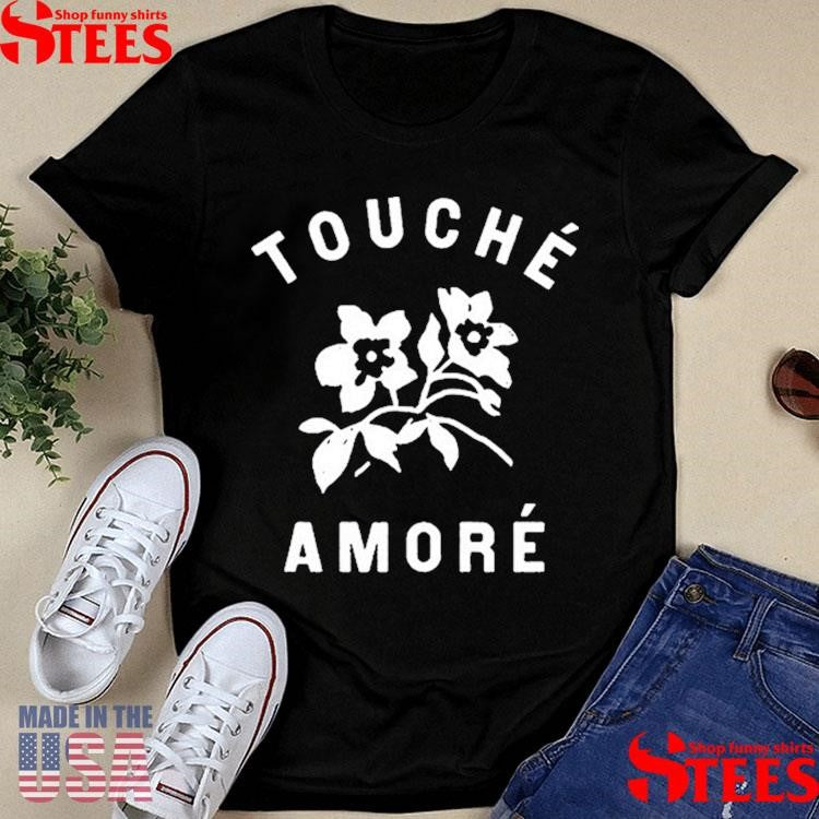 Touché Amoré It Was Time This Whole Time 2025 Navy T-shirt