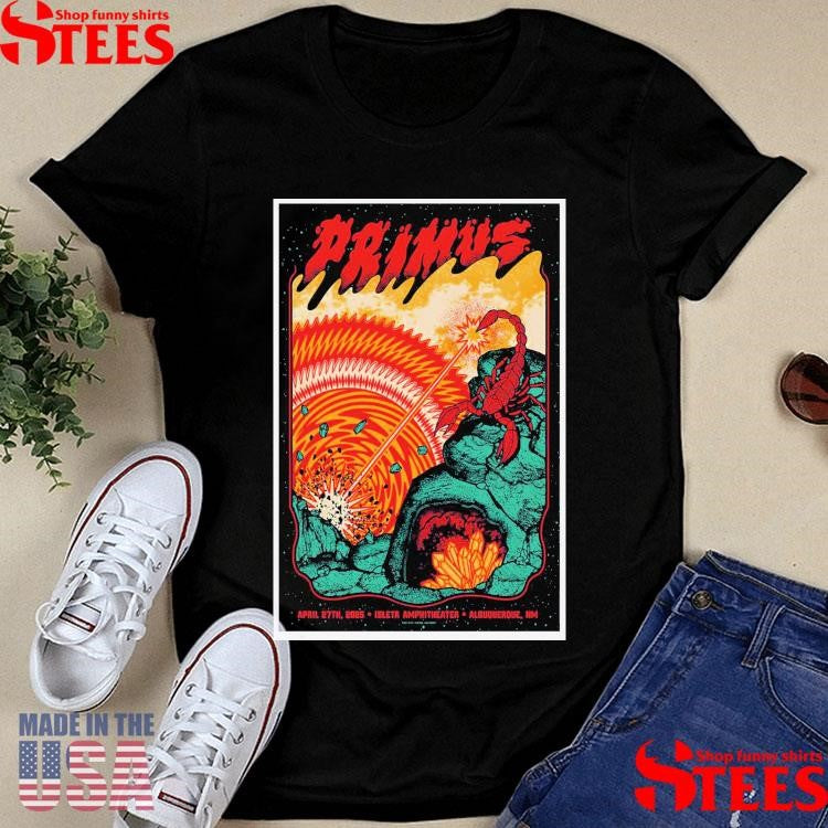 Tour 2025 Primus Amphitheater In Albuquerque Poster Shirts