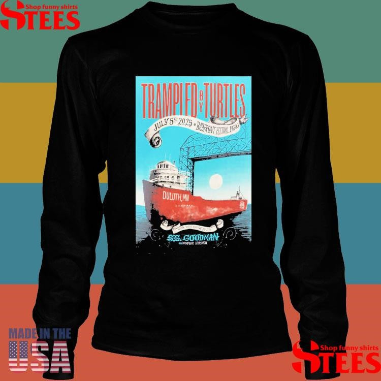 Trampled By Turtles Bayfront Festival Park-duluth, Duluth, Mn July 05 2025 T-shirt