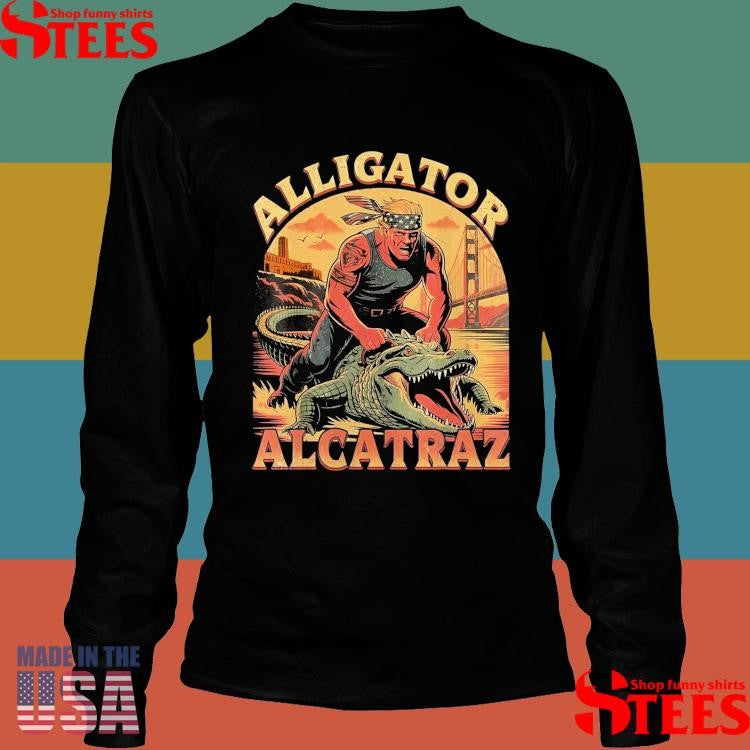 Trump Alcatraz Alligator Alcatraz Usa Florida Everglades T-shirt