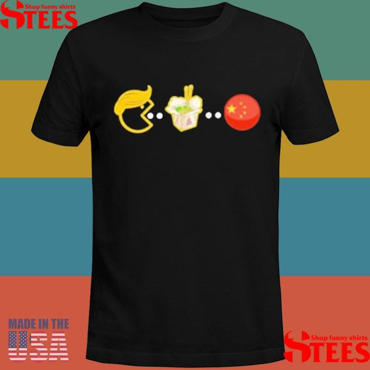 Trump Tariff Happy Eater Pacman Shirts