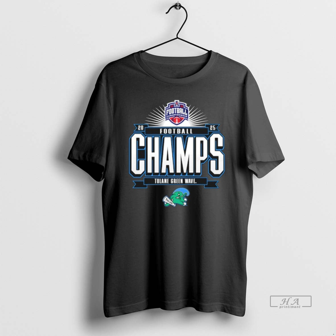 Official Tulane Green Wave 2025 The American Football Champions