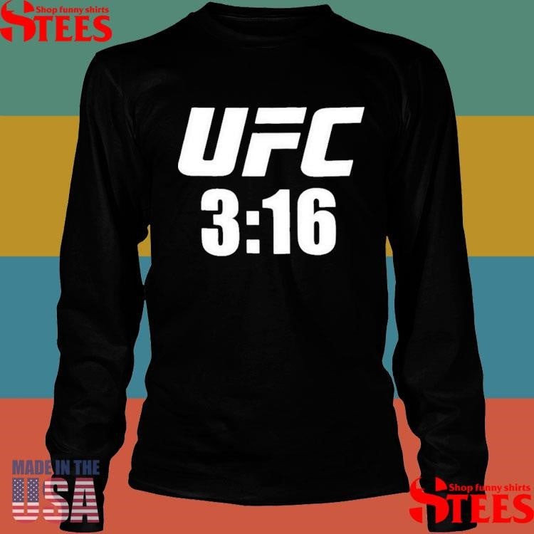 UFC 3 16 T-shirt
