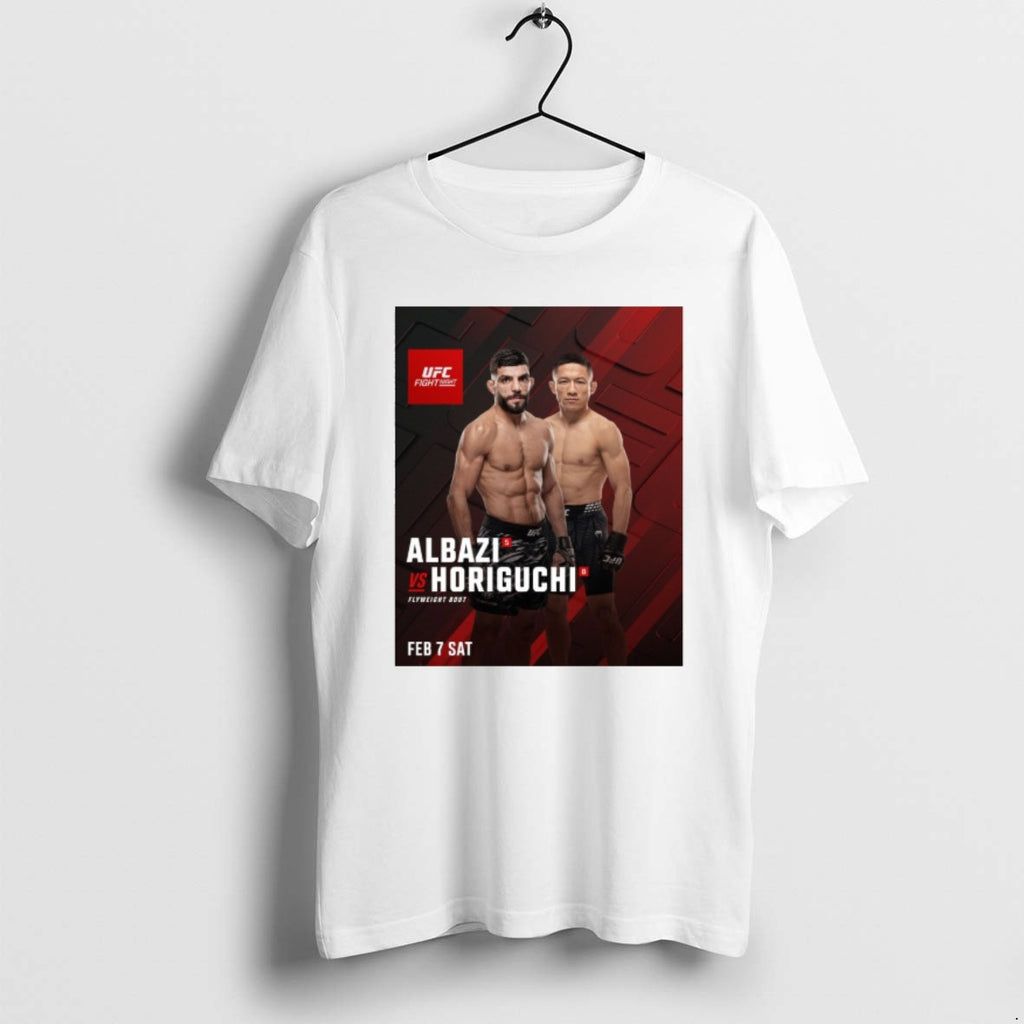 Official Ufc Fight Night Amir Albazi Vs Kyoji Horiguchi Flyweight Bout February 7th 2026
