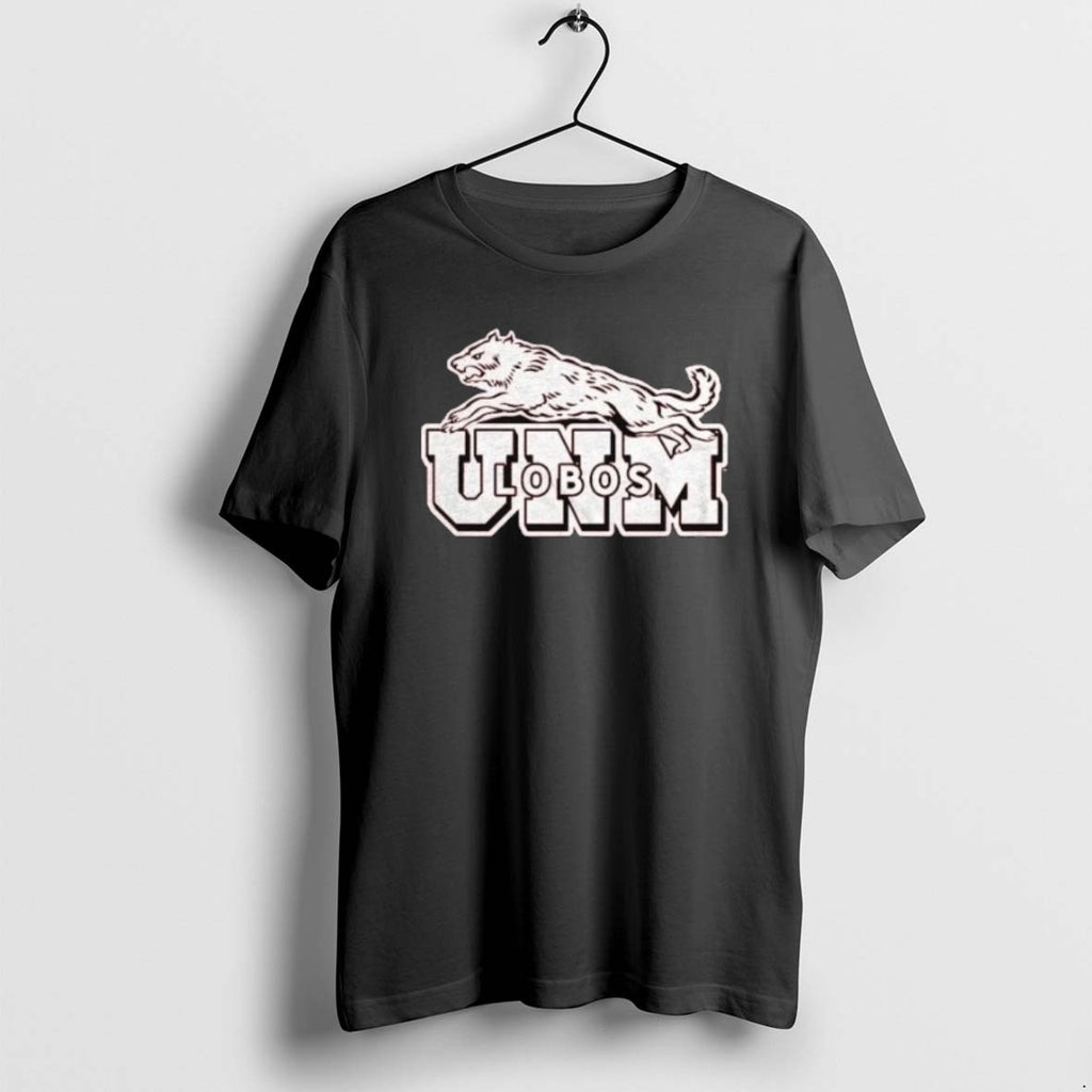 Official Unm Lobos Leaping Wolf Vintage Shirts