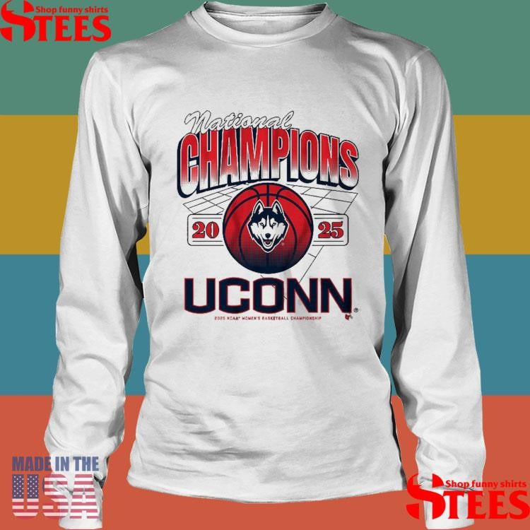 Uconn Women’s Basketball 2025 Ncaa Champions Grid Shirts