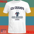 Uconn Women’s Basketball Geno Auriemma 12x Champ Shirts