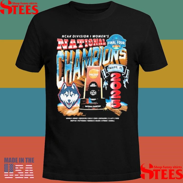 Uconn Women’s Basketball National Champions Street Shirts