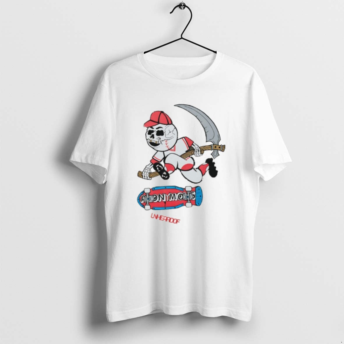 Official Unheardof Reaper Skater Baseball Graphic