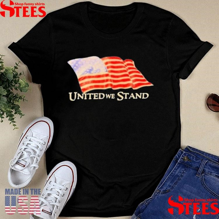 United We Stand Usa Flag Retro T-shirt