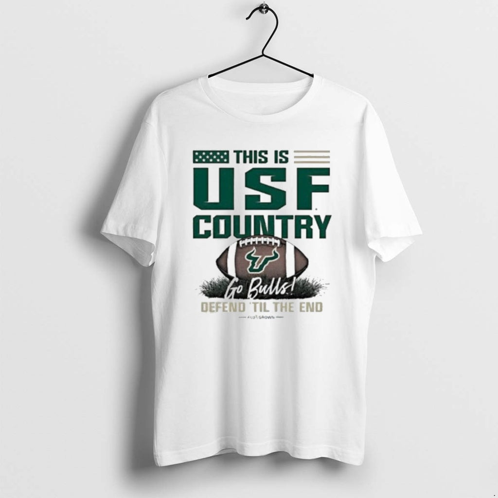 Official University Of South Florida Bulls Football Go Bulls Defend Til The End