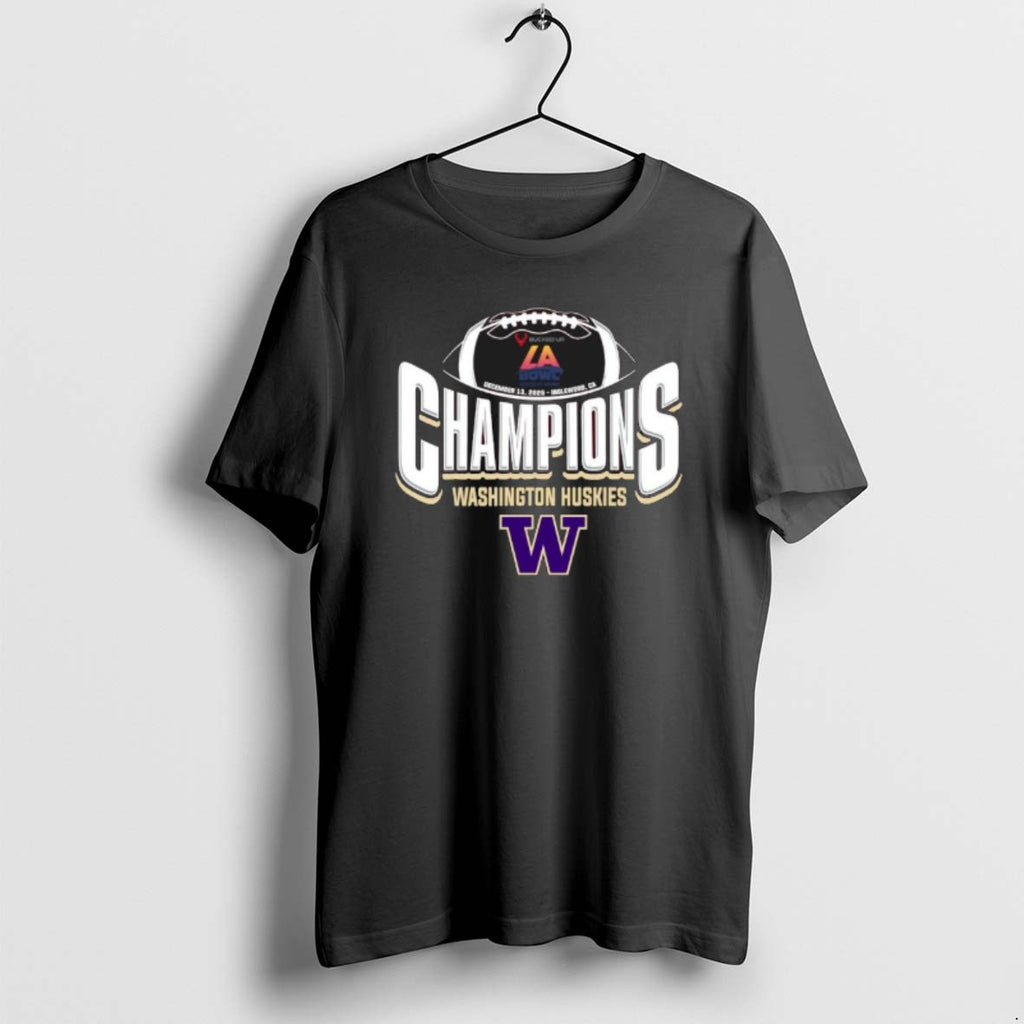Official University Of Washington Football 2025 Bucked Up La Bowl Hosted By Gronk Champions
