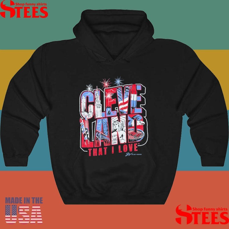 Usa In The Cleveland That I Love T-shirt