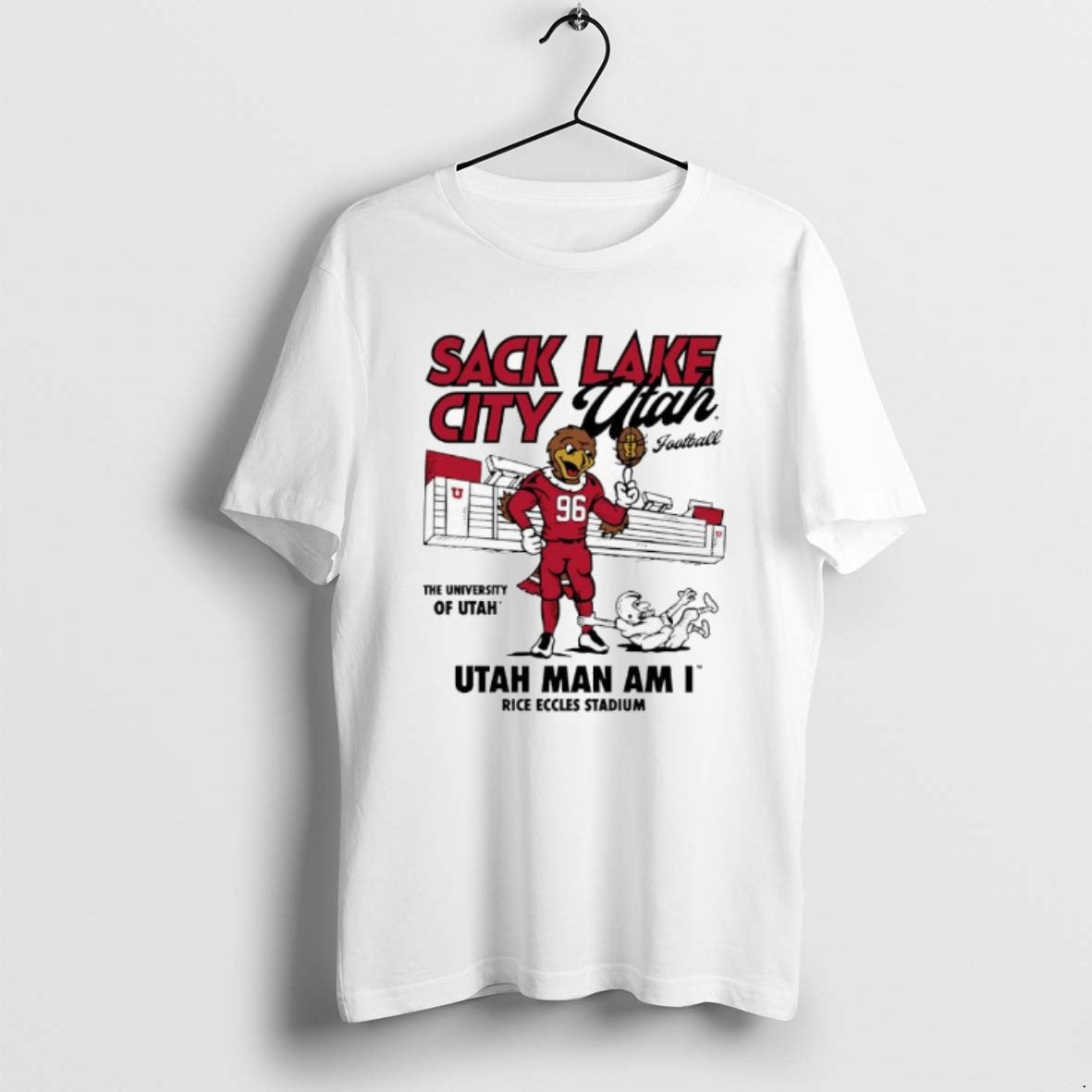 Official Utah Sack Lake City Football Utah Man Am I Rice Eccles Stadium