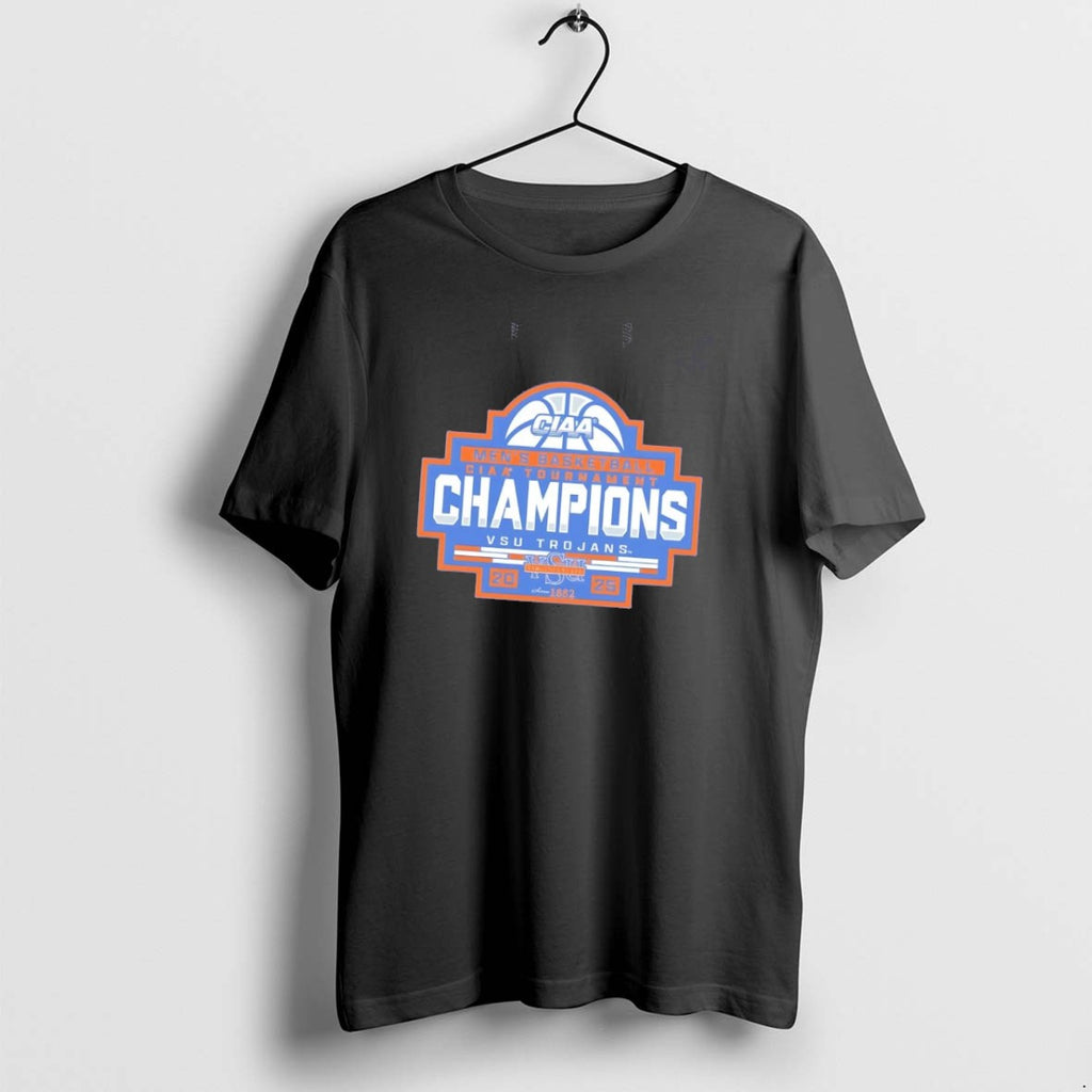 Official Virginia State Trojans Mens Basketball 2025 Ciaa Tournament Champions