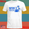 WDET Blue Simple Logo Detroit Public T-shirt