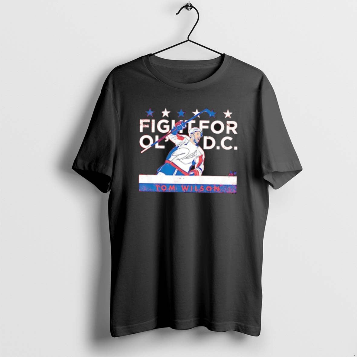 Official Washington Capitals Tom Wilson Fight For Old Dc Hockey