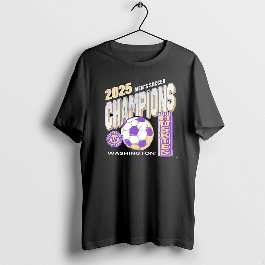Official Washington Huskies 2025 Mens Soccer Champions Vintage Christmas
