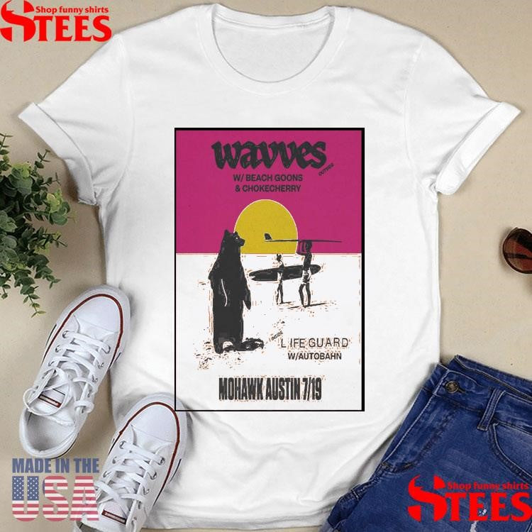 Wavves 7-19-2025 Mohawk Outdoor In Austin Tx T-shirt