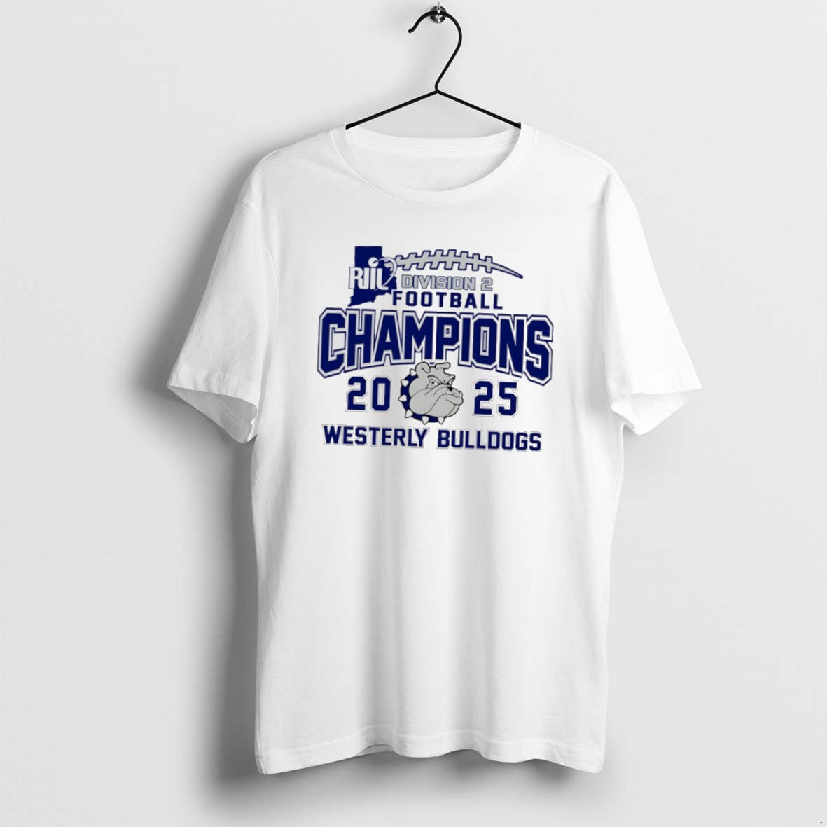 Official Westerly Bulldogs 2025 Riil Football Champions Division 2