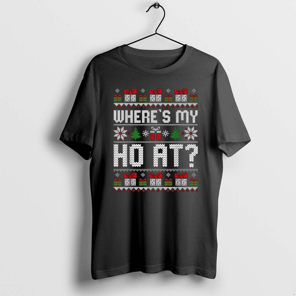 Official Where My Hos At Ho Christmas Ugly