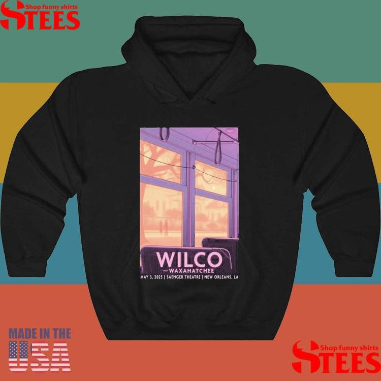 Wilco + Waxahatchee Tour New Orleans 05-03-2025 Shirts
