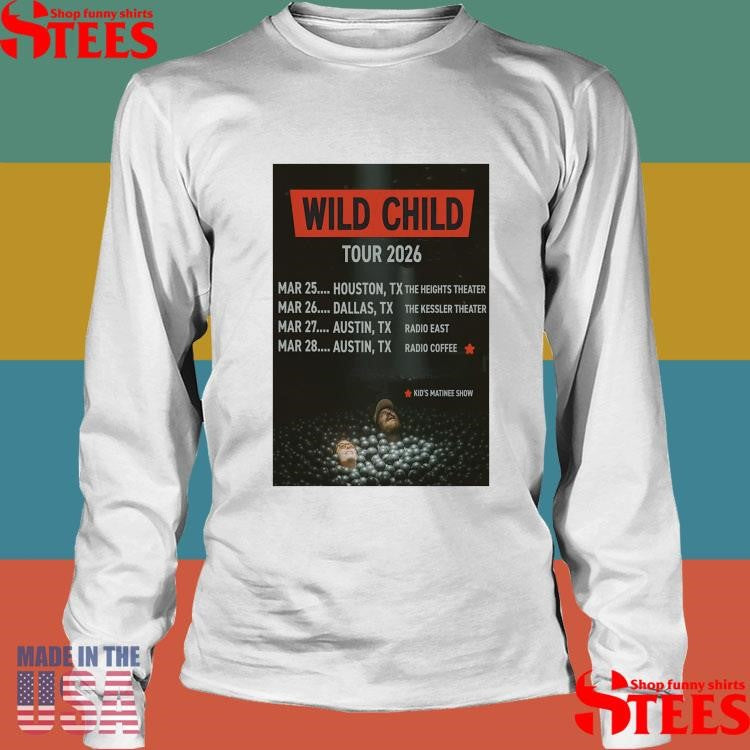 Wild Child Tour 2026 T-shirt
