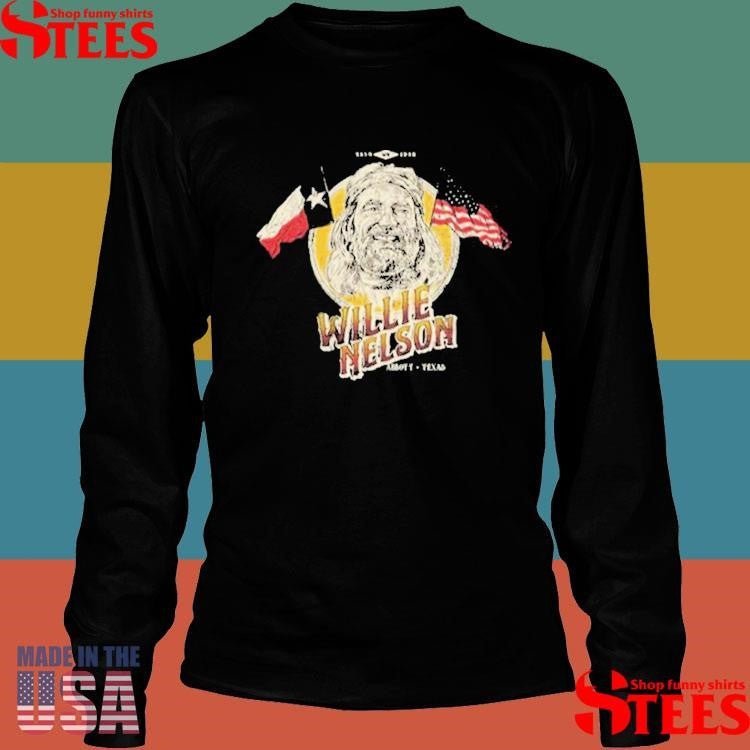 Willie Nelson Flag Portrait T-shirt