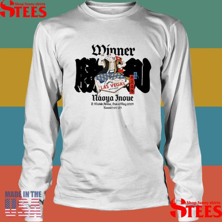 Winner Naoya Inoue Las Vegas Nevada 2025 Shirts