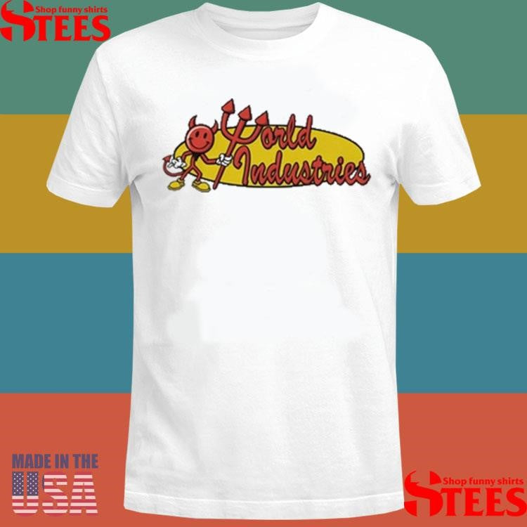 World Industries Devil Oval Shirts