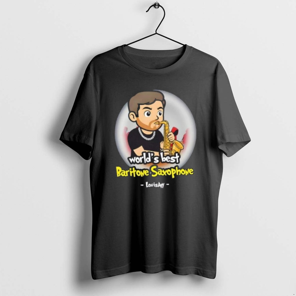 Official Worlds Best Baritone Saxophone Cartoon