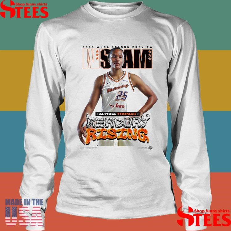Wslam Alyssa Thomas Slam 256 Season Preview Mercury Rising Shirts