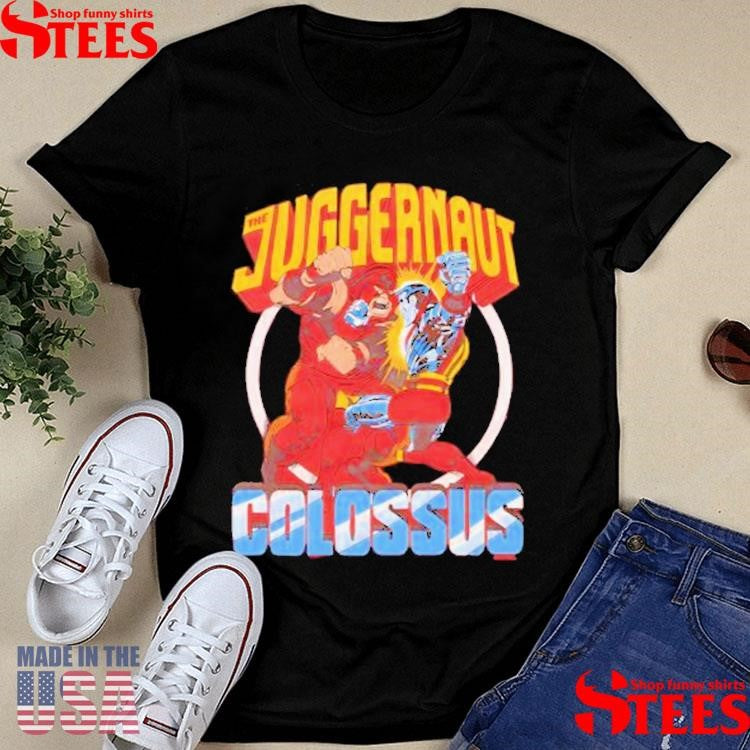 X-men Juggernaut Vs Colossus T-shirt