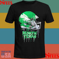 Youth Vive La Fete Black North Texas Mean Green Dripping Football Helmet Shirts